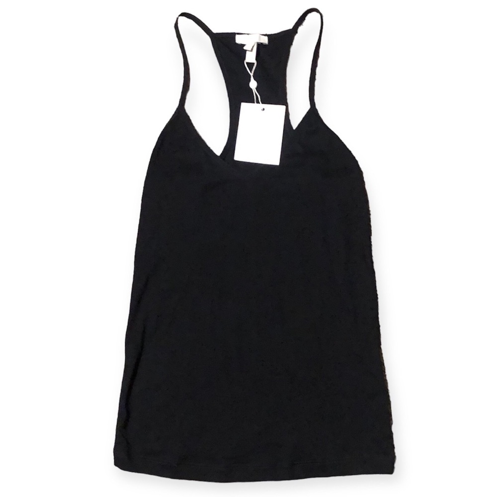 Joie Black Spaghetti Strap Tank Top Size XS NWT
